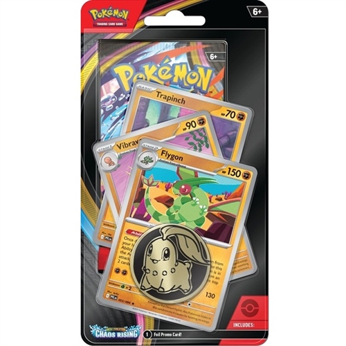 Chaos Rising - Premium Checklane blister - Flygon Line - Pokemon kort